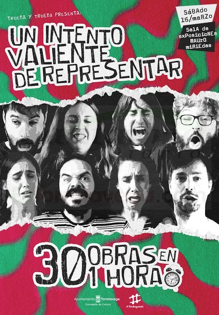 La Sala Mauro Muriedas acoge la propuesta teatral ‘Un intento valiente de representar 30 obras en 1 hora’