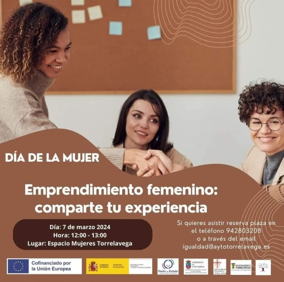 Dos talleres sobre emprendimiento y búsqueda de empleo dentro de las actividades organizadas por el 8M en Torrelavega