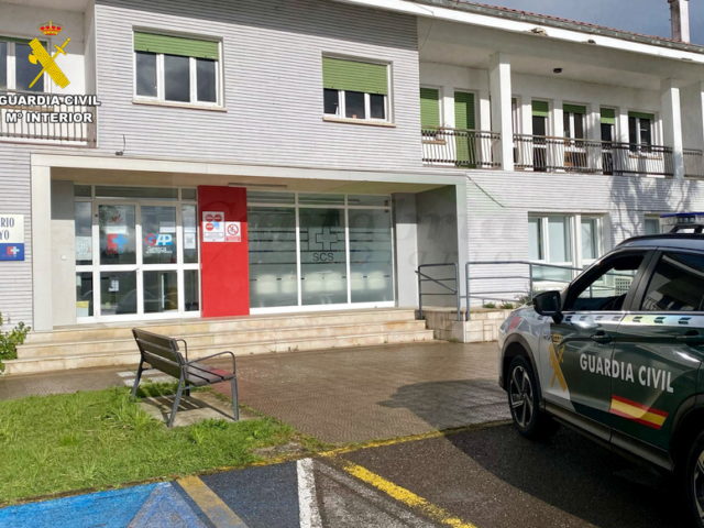 La Guardia Civil investiga a un varón por presuntamente amenazar a un médico en el Centro de Salud de Rubayo