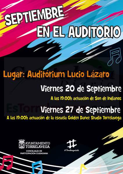 El Auditorio Lucio Lázaro acoge dos espectáculos de música y danza