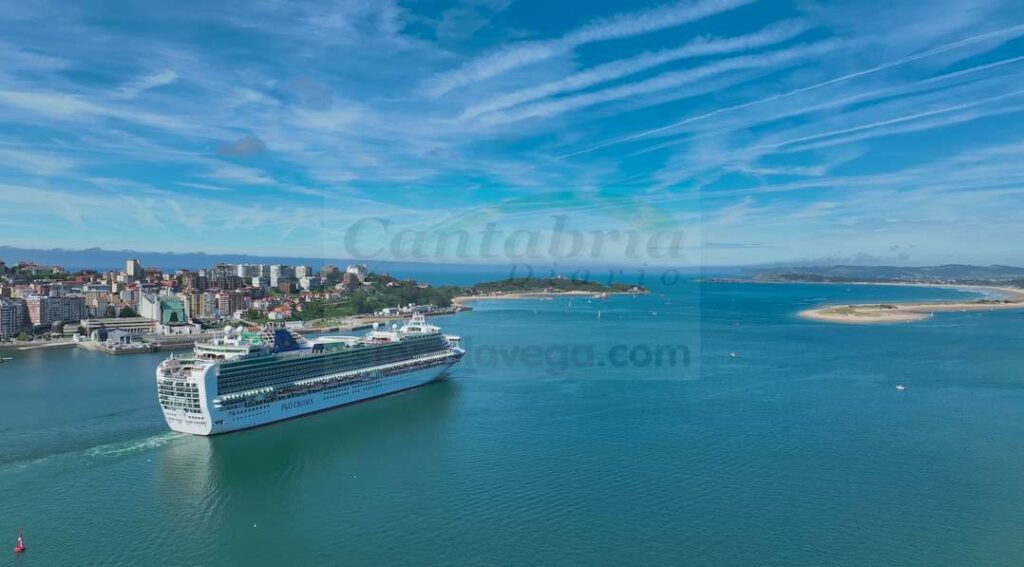 El tráfico de cruceros en Santander ha aumentado en un 41,1%