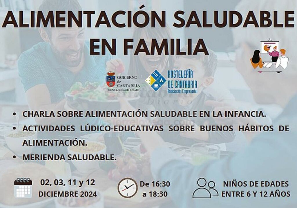 Hostelería y consejería de Salud promueven unas Jornadas Sobre Alimentación Saludable en la Infancia