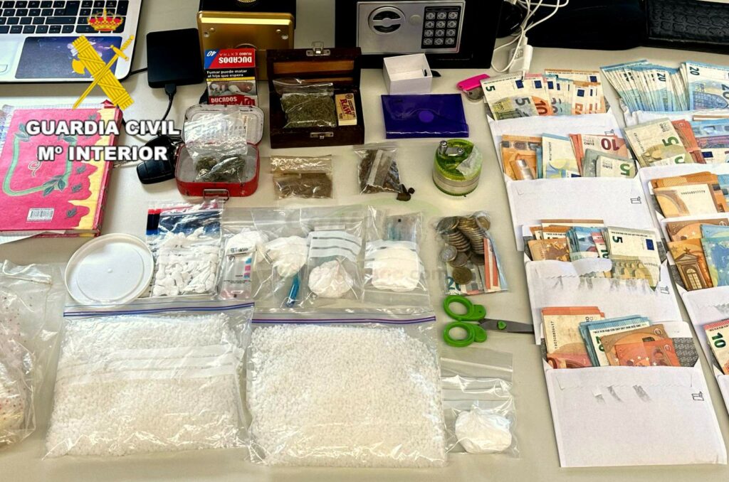 Seis detenidos en Muriedas por tráfico de cocaína