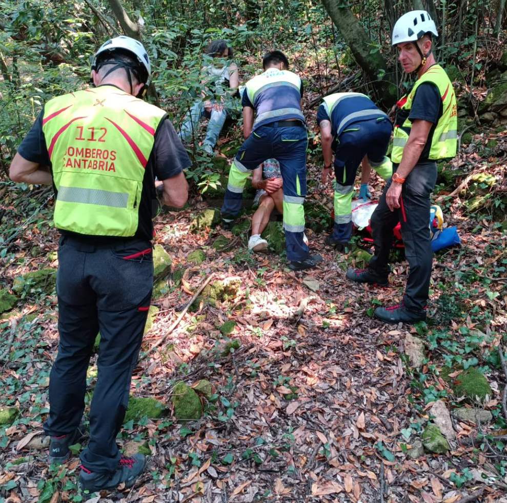 Intensa jornada de rescates en Cantabria